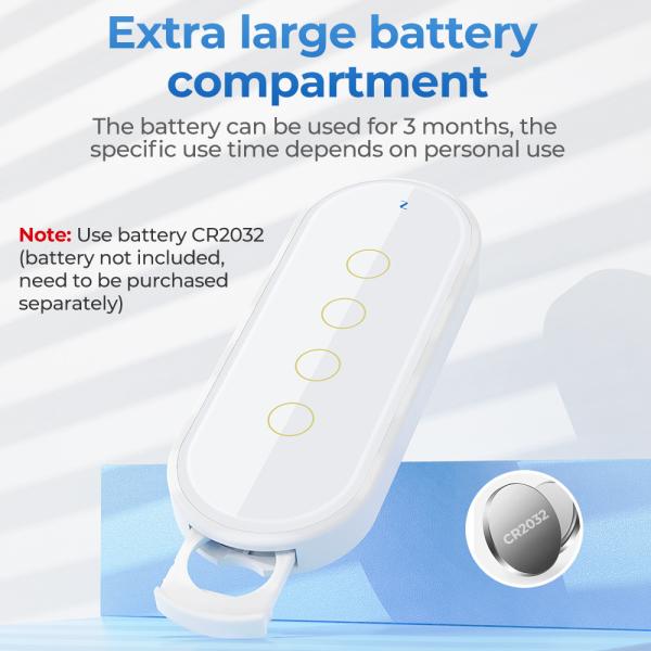 Tuya ZigBee Smart Home Scene Switch 4 Gang 12 Scene Touch Light Switch Remote Control Smart Life App