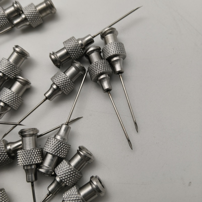 Veterinary 304 Stainless Steel Needle Threaded Cold Rolled