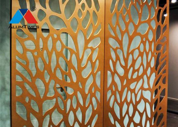 3D Aluminium Decorative Panels Fireproof Waterproof For Building Decoration