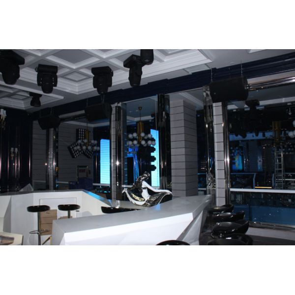 SPEAKON Church Audio Equipment 250W Stage Monitor , Plywood Cabinet