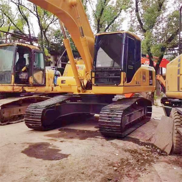 22 Ton Second Hand Komatsu Excavators PC220-7 With Direct Injection Engine