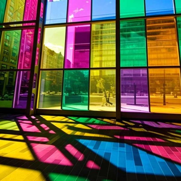 PET Commercial Shatter Proof Window Film Glass Security Film 4 Mil ISO Standard