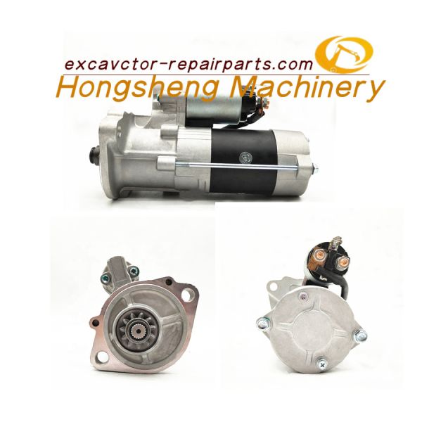 Carter CAT Excavator Starter Motor IS1294 3826587 Perkins Engine C4.4 24V 10T 5.5KW