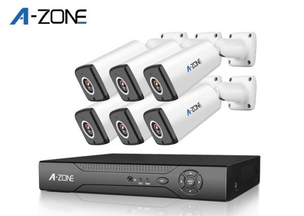 Home security 1080P 6 Channel Dvr Camera System 2MP With Hard Drive
