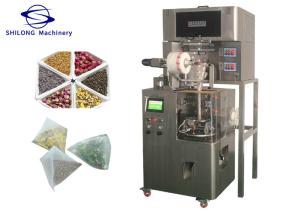 Levante-se o nylon fraco da máquina do saquinho de chá do triângulo que embala
