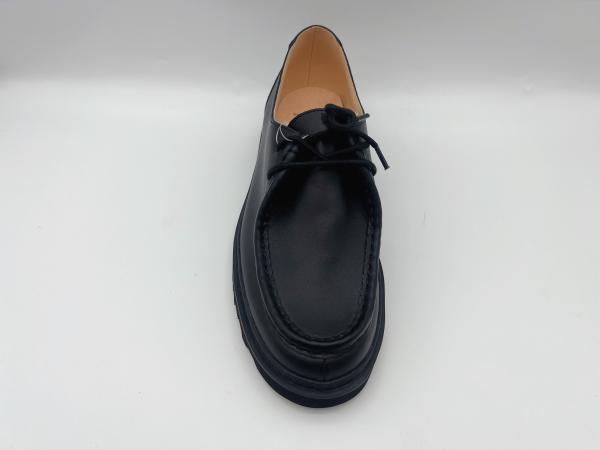 Custom Black Flat Shoes Womens Waterproof Non Slip Work Shoes