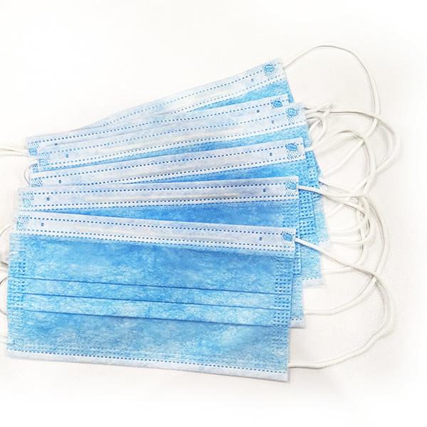 Surgical 3 Ply Face Mask Disposable Medical Facial Mask Non Woven Fabric
