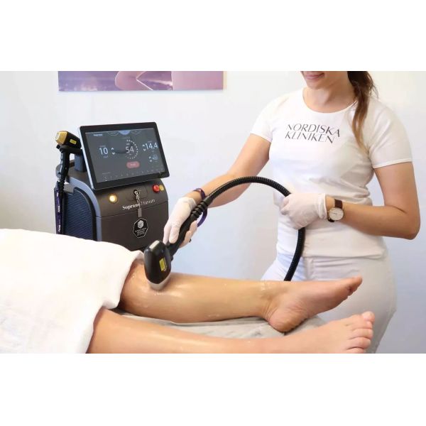 Single Handle 3 Wavelength 808 755 1064nm 1200W Diode Laser Hair Removal Y9 Pro