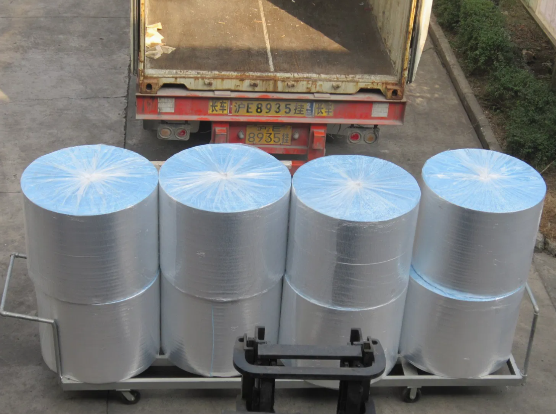 Loft High Density Foam Insulation Aluminium Foil Laminated Foam Heat Insulation Roll