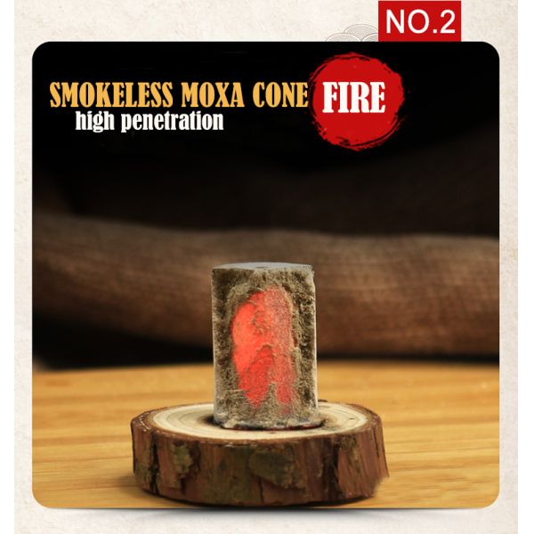 Smokeless Moxa Cone for Moxibustion Therapy Class II Instrument 54 Pieces per Box