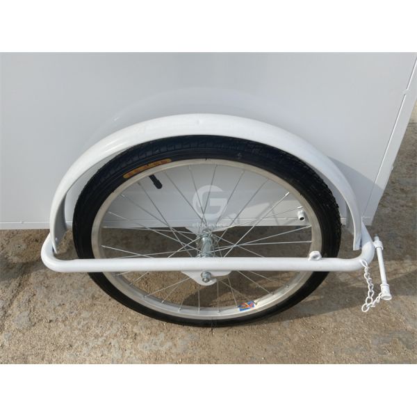 3 wheel Cargo Bike Street Food Delivery Bike Crepe Trailer High Standard Ice Cream Coffee Push Cart