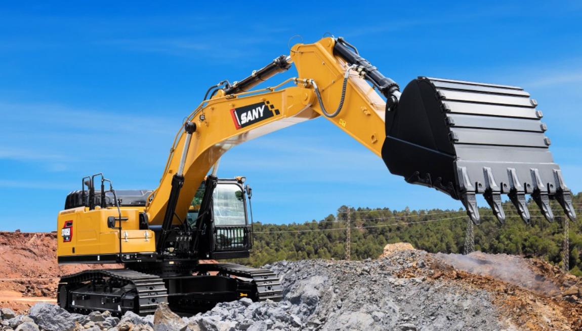 Energía Minería SY485 Distribuidor de sistema hidráulico Tubo de brazo medio para excavadora Tubo de hierro