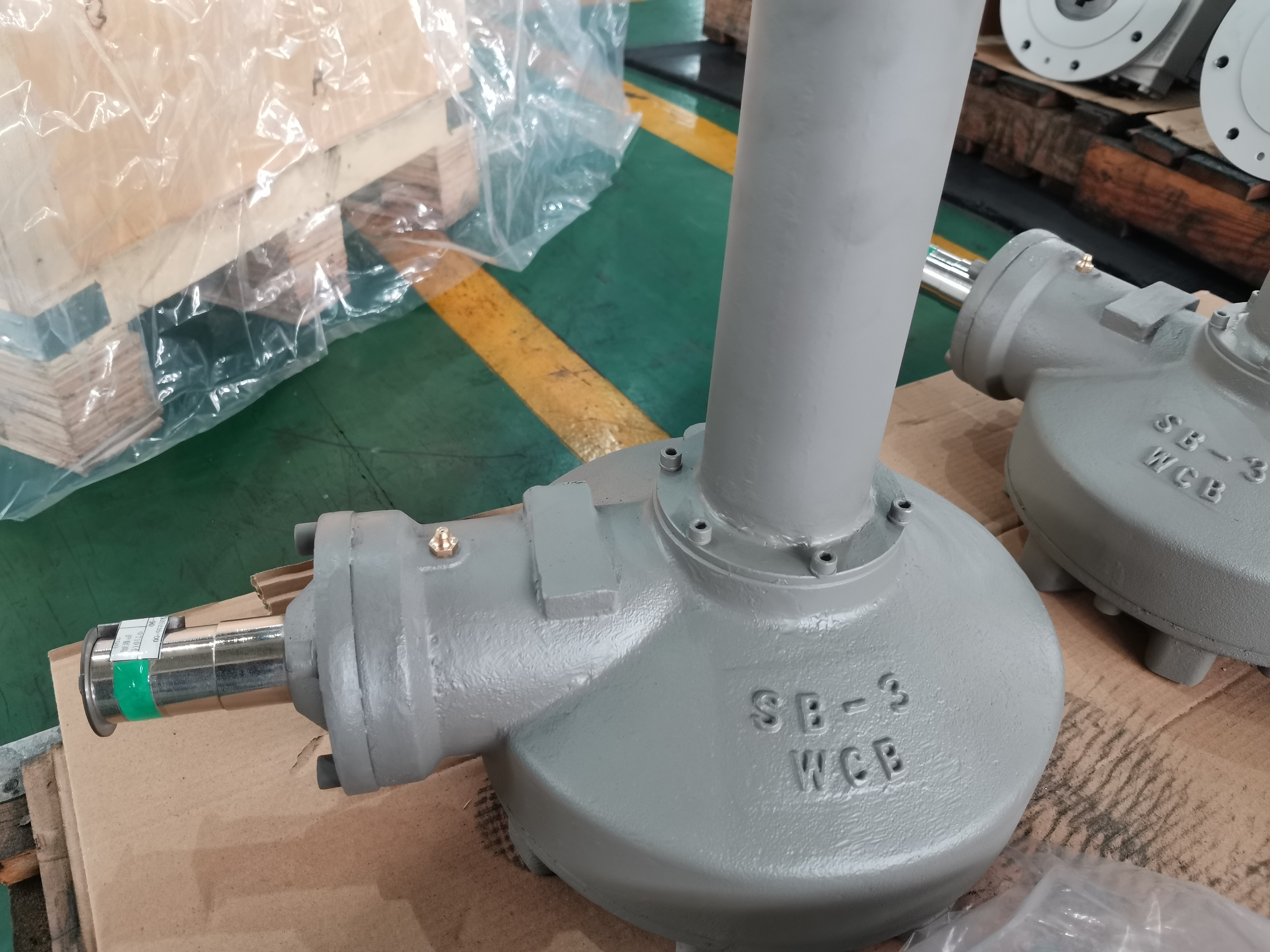 Оператор конического зубчатого колеса вала входного сигнала SS ранга IP67 с механизмом замка