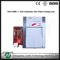 Le dessus centrifuge complètement automatique de vitesse de l'angle d'inclinaison de la machine de revêtement de rotation d'immersion de flocon de zinc 75° DST-S800++ enduisent