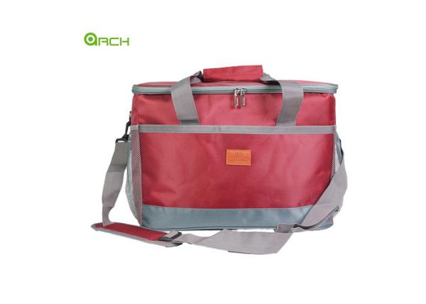 Roomy Cooler Travel Accessories Bag with Two Side Nets Pockets