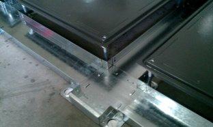 FS1500 FS1250 FS1000 FS800 ISO9001 certification Steel Raised Floor With Cable Trunk