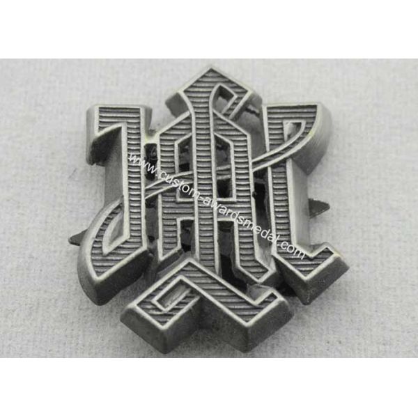 Man - Woman Mould Antique Nickel Plating, Stamping Clip Souvenir Badges with Pewter, Aluminum, Stainless Steel