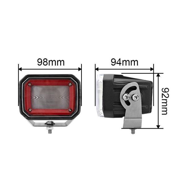 Beam Line Warning Light Forklift Light LED Straight Line Truck Security Indicator Red Blue Green Led