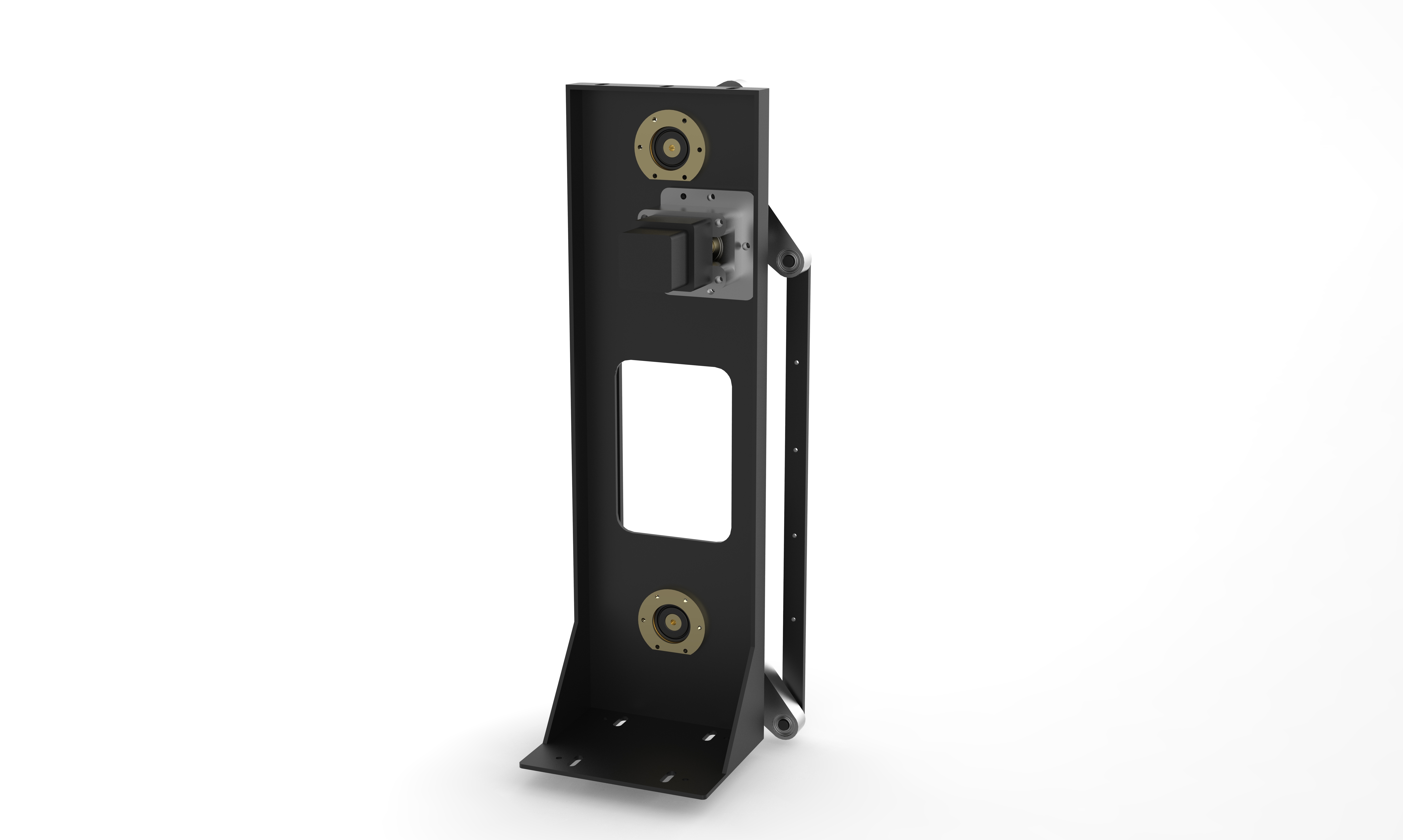 30-40 Persons/Min Sliding Turnstile Core Mechanism Customized Stroke