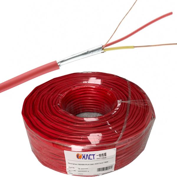 3x2.5 2.5mm2 FPLR Power Limited Fire Alarm Cable Fire Resistant Cable 2 cores