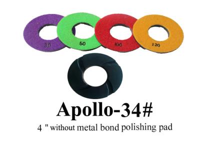 Protections de polonais abrasives de résine du diamant 400# pour le béton/ciment au Brésil