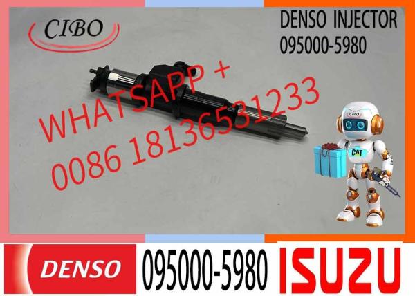 Injetor de combustível original 8-97603099-0 095000-5982 095000-5980 para ISUZU 4HK1 6HK1