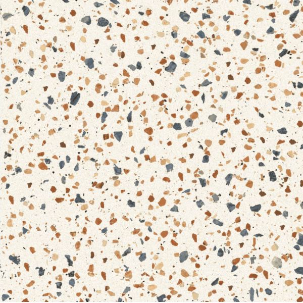 Beige Mix Terrazzo Floor Tiles Cement Indoor Table Kitchen Countertop Slabs 60X60CM