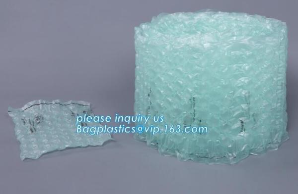air cushion pillow bags, inflatable air filled pillow bag, shockproof recycable air pillow glass bottle bag, bagplastics