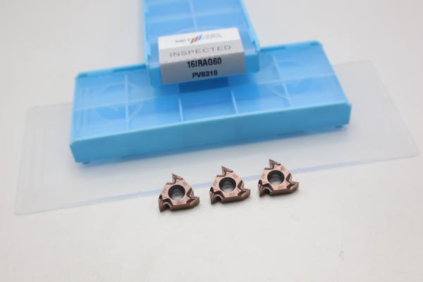 Indexable Carbide Insert, Thread Cutting Inserts, Internal 60DEG, Partial Profile, 16IRAG60