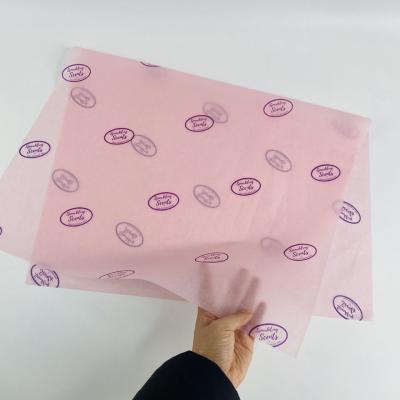 17g Tissue Paper Custom Printed Private Logo High Quality Tissue Paper For Clothing Packaging And Gift Wrapping Paper