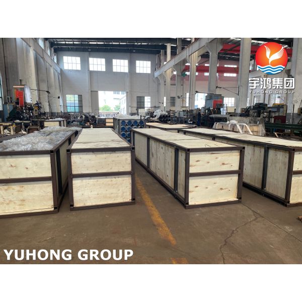 ASTM A376 TP347H / UNS S34709 Stainless Steel High Frequency Welded Spiral Fin Tube