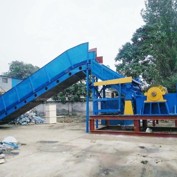 9000 kg High Capacity Automatic Metal Crushing Machine for Scrap Aluminum Processing