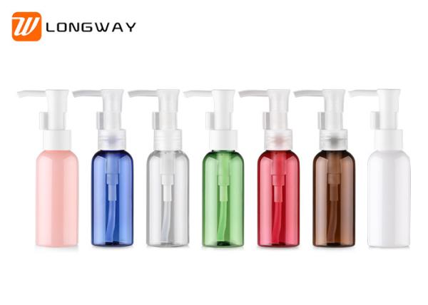 50ml Plastic Facial Makeup Remover Cleansing Oil Bottle with Lotion Pump for Cosmetic