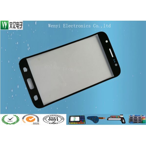 0.125mm PC Touch Screen Membrane Switch Overlay With Light Changeable Reflex Color