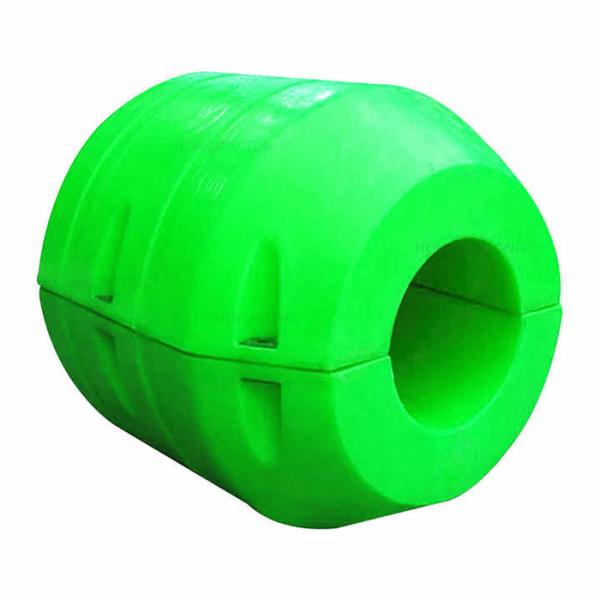 Polyurethane HDPE espuma preenchida dredge tubo flutua resistente a UV