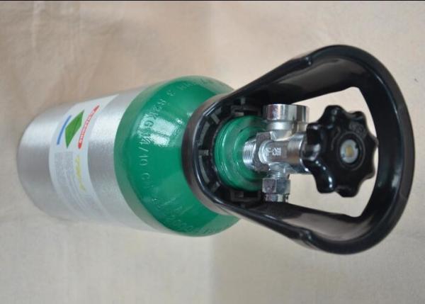 High Pressure Aluminum Gas Cylinder 5L Safety Gas Cylinder for Medical use