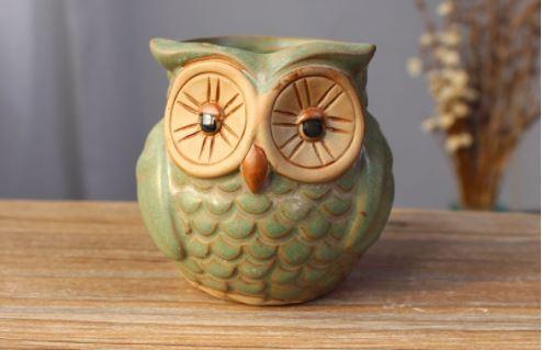 Succulent Creative Owl Animals Plant Flowerpots