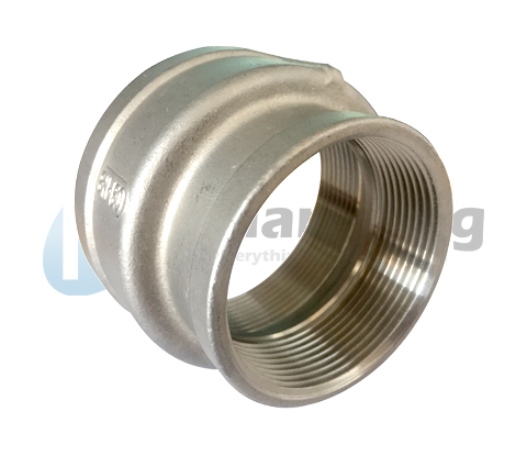 bsp, bpt, npt, din2999 threaded low pressure 1/2*3/8 sized 316 stainless steel banded socket