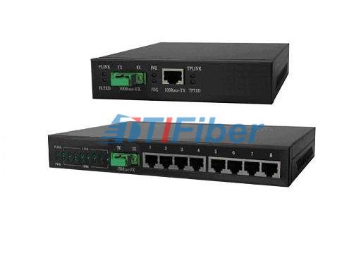 10/100/1000M 2KM Fiber Optic Media Converter for FC Connector