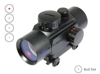 Tactical Optics Red Rifle Optic Red Dot Riflescope 1x30mm dot sights