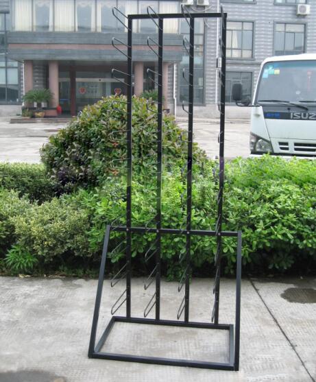 organizer rack Rolling Floor Rack for Vinyl Roll Storage wall mount vinyl rack mask tape rack