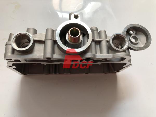 Tampa usada conjunto EC290 EC290B do óleo de motor da máquina escavadora de Volvo do refrigerador de óleo do motor D7D