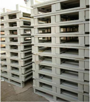 Palette en acier empilable standard australien, résistance industrielle, stockage facile