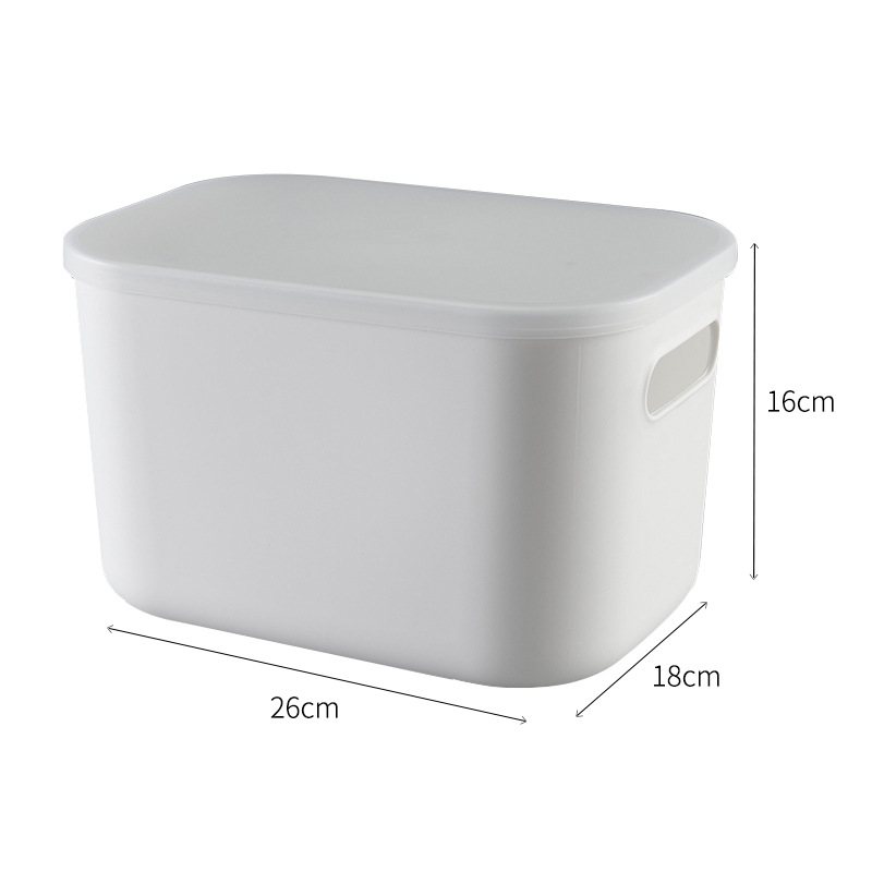 Factory Wholesale Rectangle Plastic Organize Box for Underwear Lipstick Eyebrow Pencil Storage Kitchen Bedroom