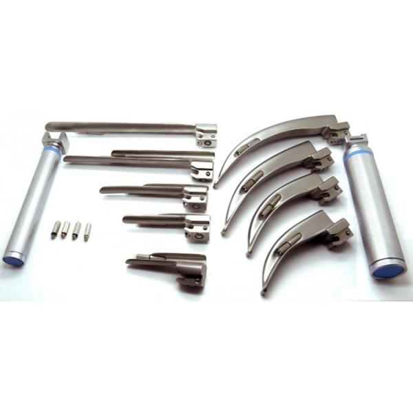 Factory Direct Sale Metal Fiber Optic Bulb Flexible Laryngoscope Set