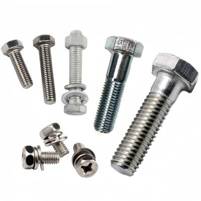 High Strength Stainless Steel Hot Dip Galvanized Hex Bolt DIN933 DIN931 M3 M5 M6 M8 M10 M12 M16 for Heavy Duty Applications