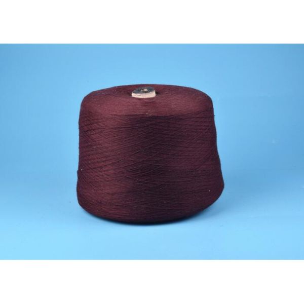 High Grade Various Colors 100% Pure Cotton Yarn Customized Twist For Weaving