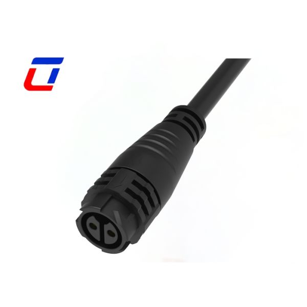 2 Pin Power M19 Male Female Connectors 20A Waterproof Molded Cable Connector
