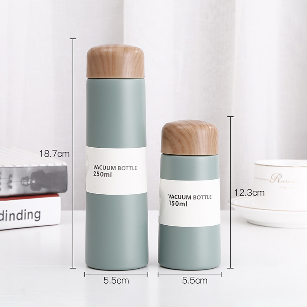 Располагаясь лагерем 304 чашка вакуума кофе бутылки Thermos 150ml нержавеющей стали 250ml