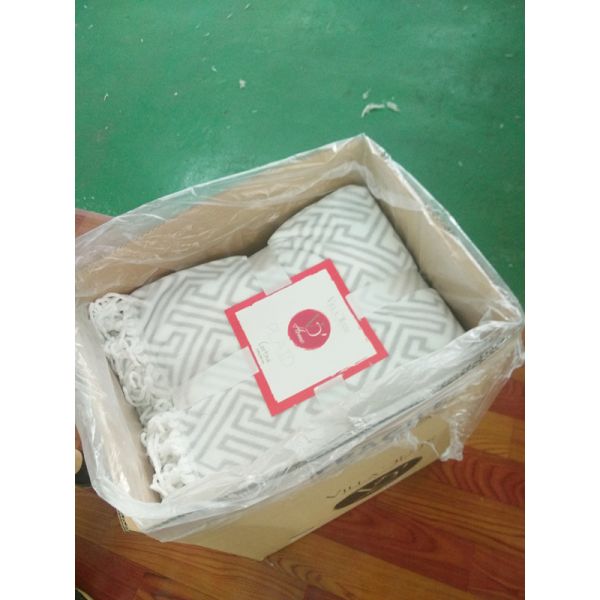 Cozy Polyester Super Soft Flannel Print Blanket Warm Throw Blankets For Sofa / Bed